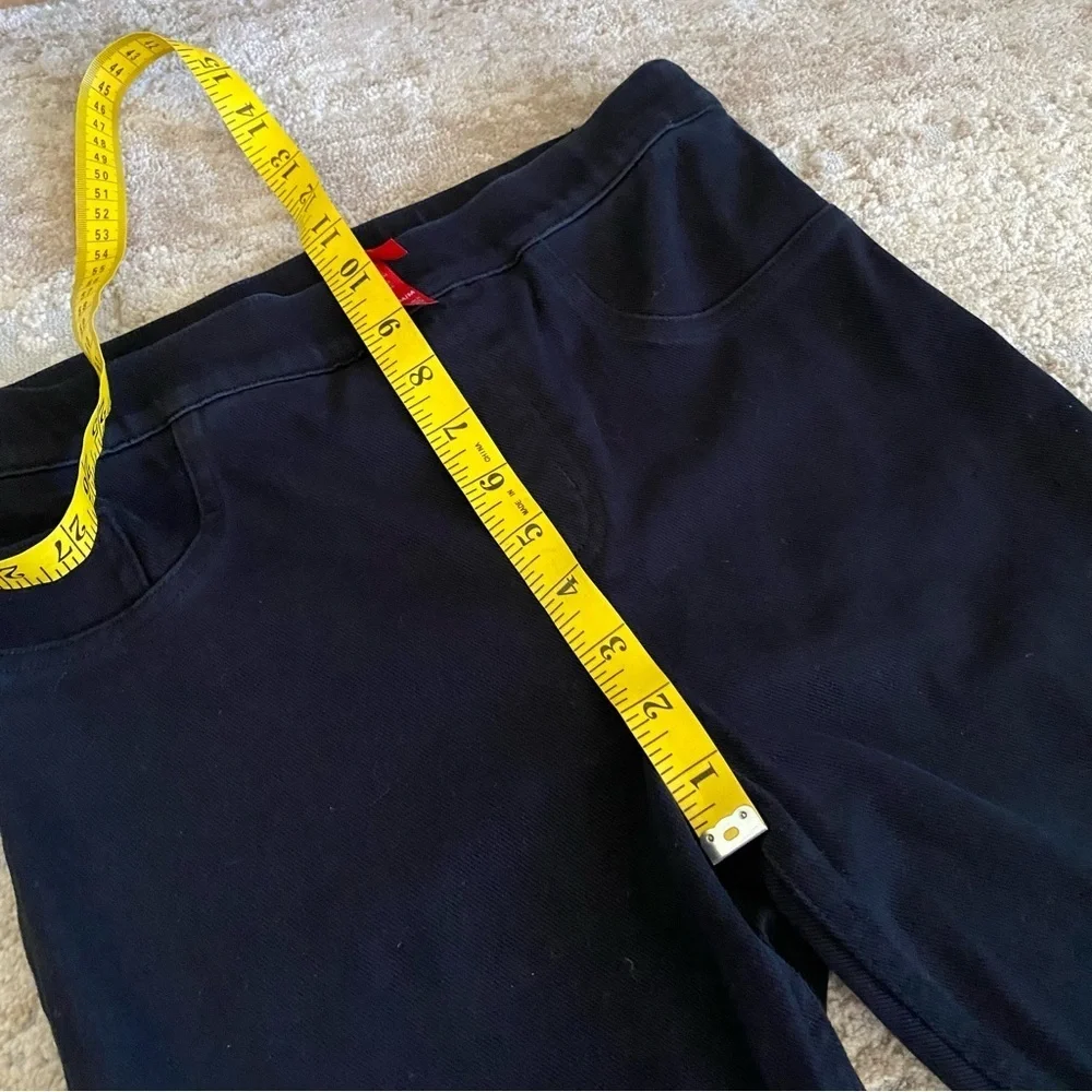 Spanx Jean-ish Black Jeans Skinny High Rise Jeggings Compression Shaping: Medium